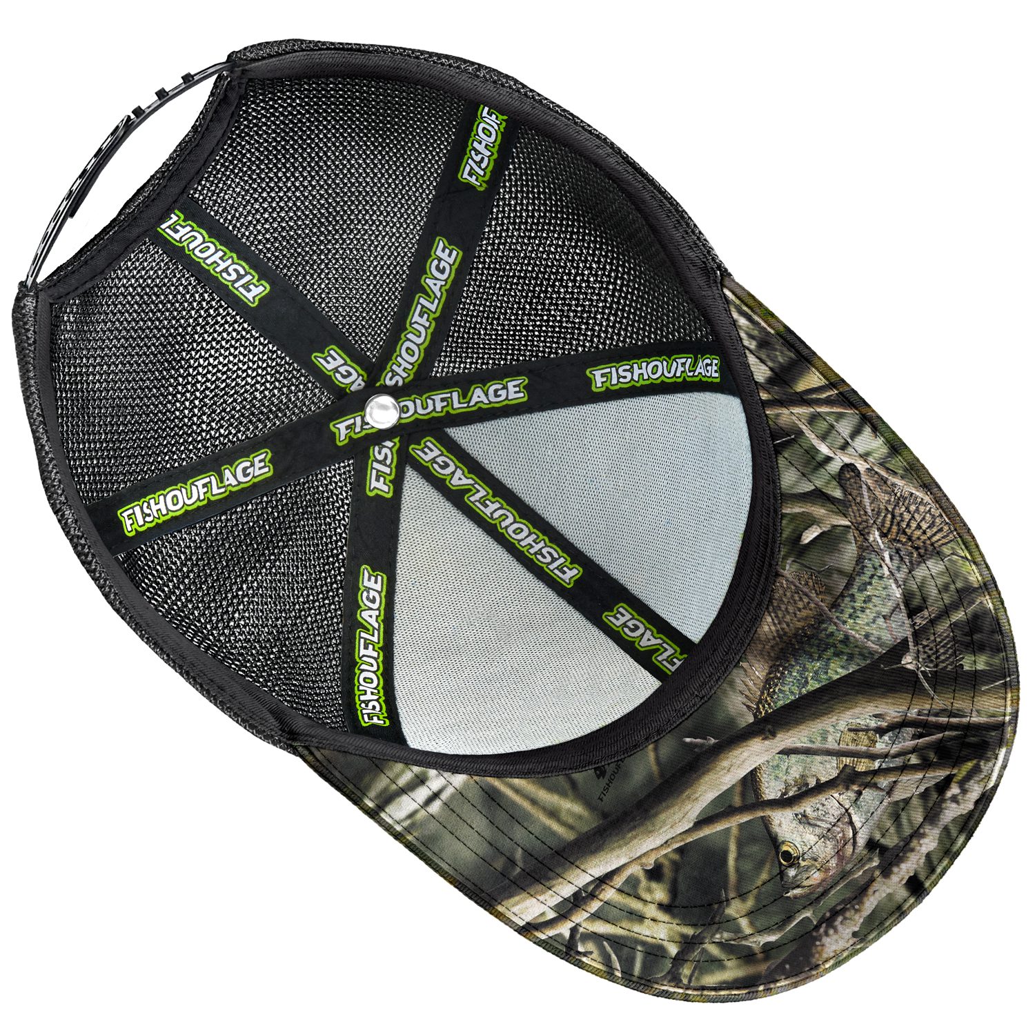 Breakline Crappie Snapback Cap - Image 3
