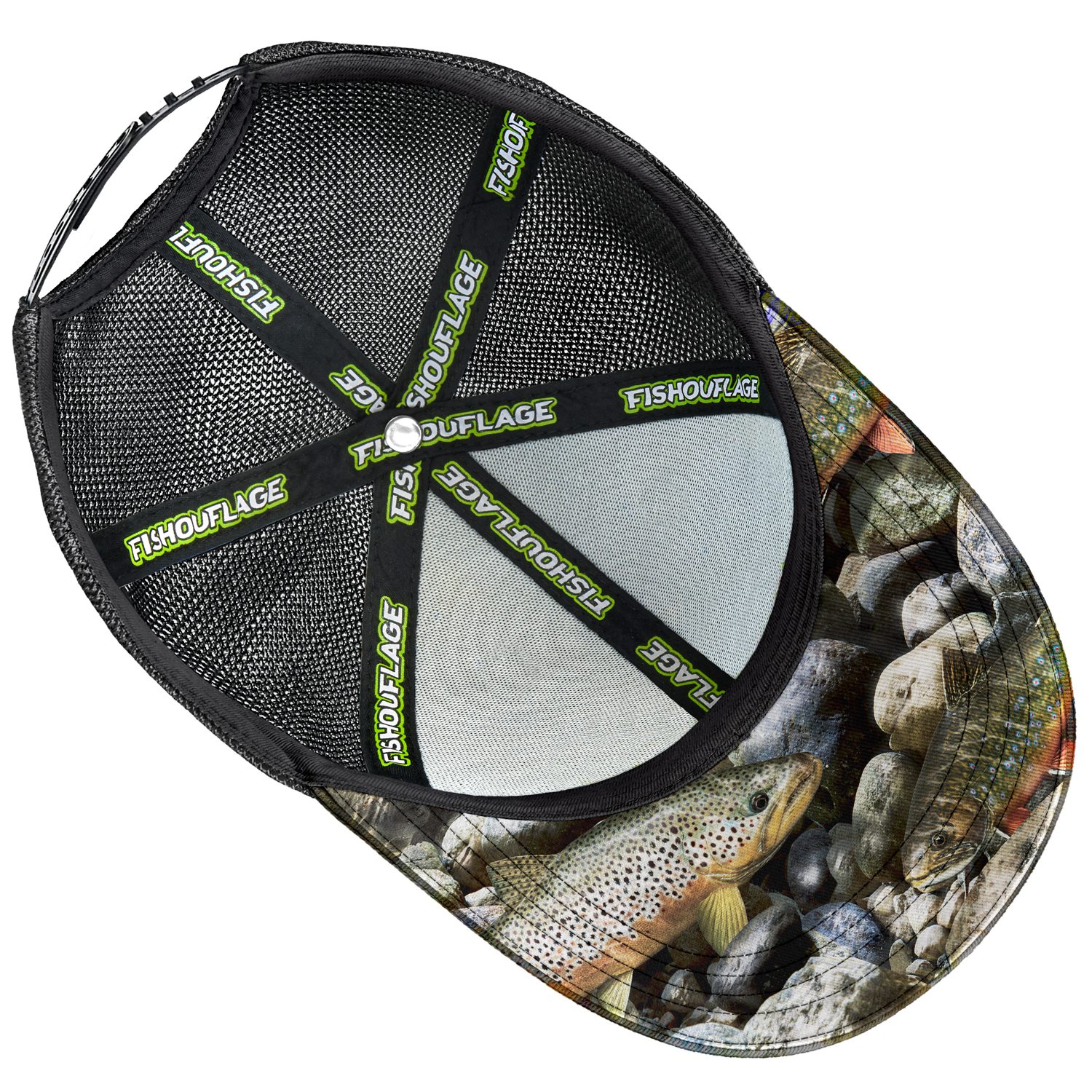 Thunder Bay Trucker Snapback Cap (Trout) - Image 3