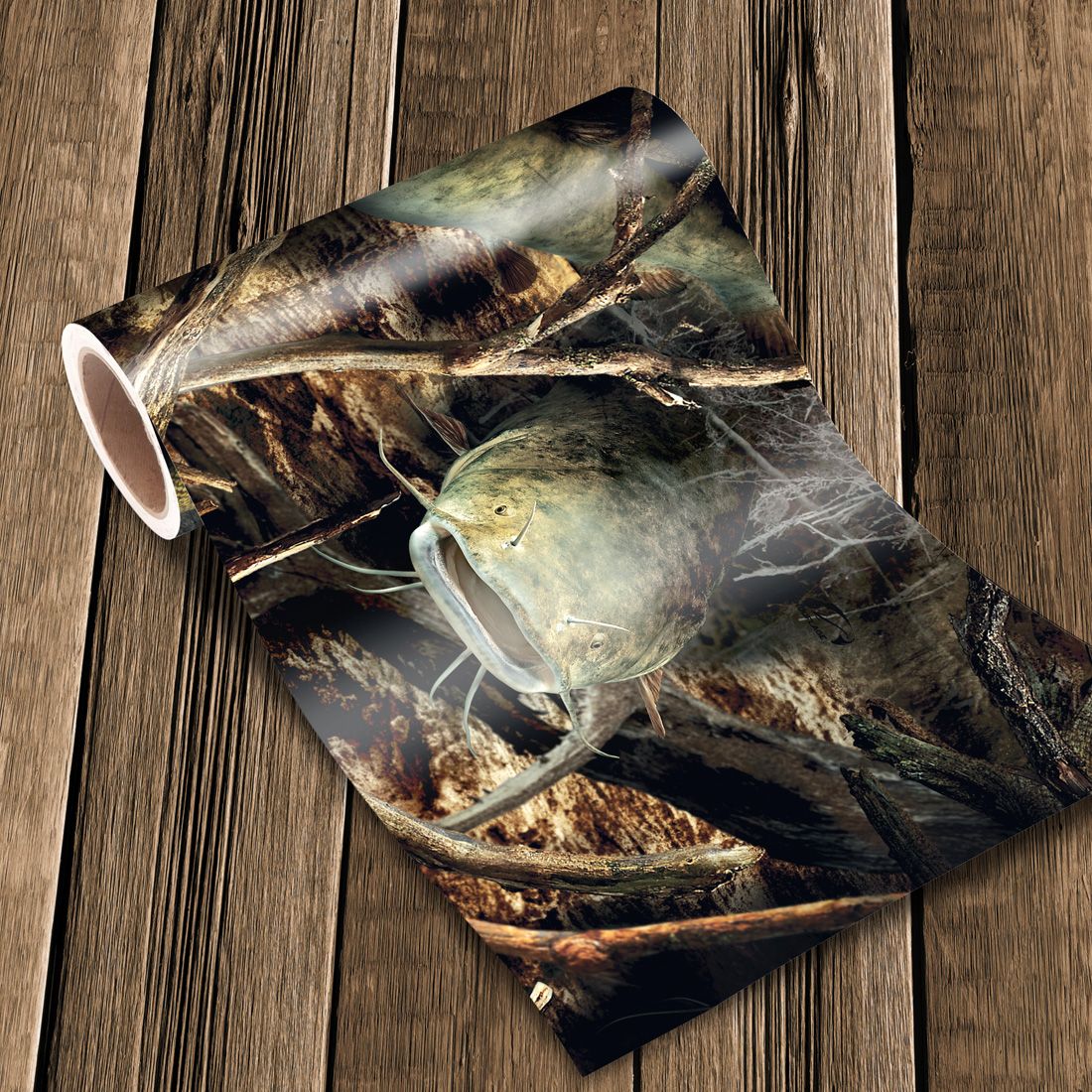 Fishouflage 12" Vinyl (per linear foot) - Image 2