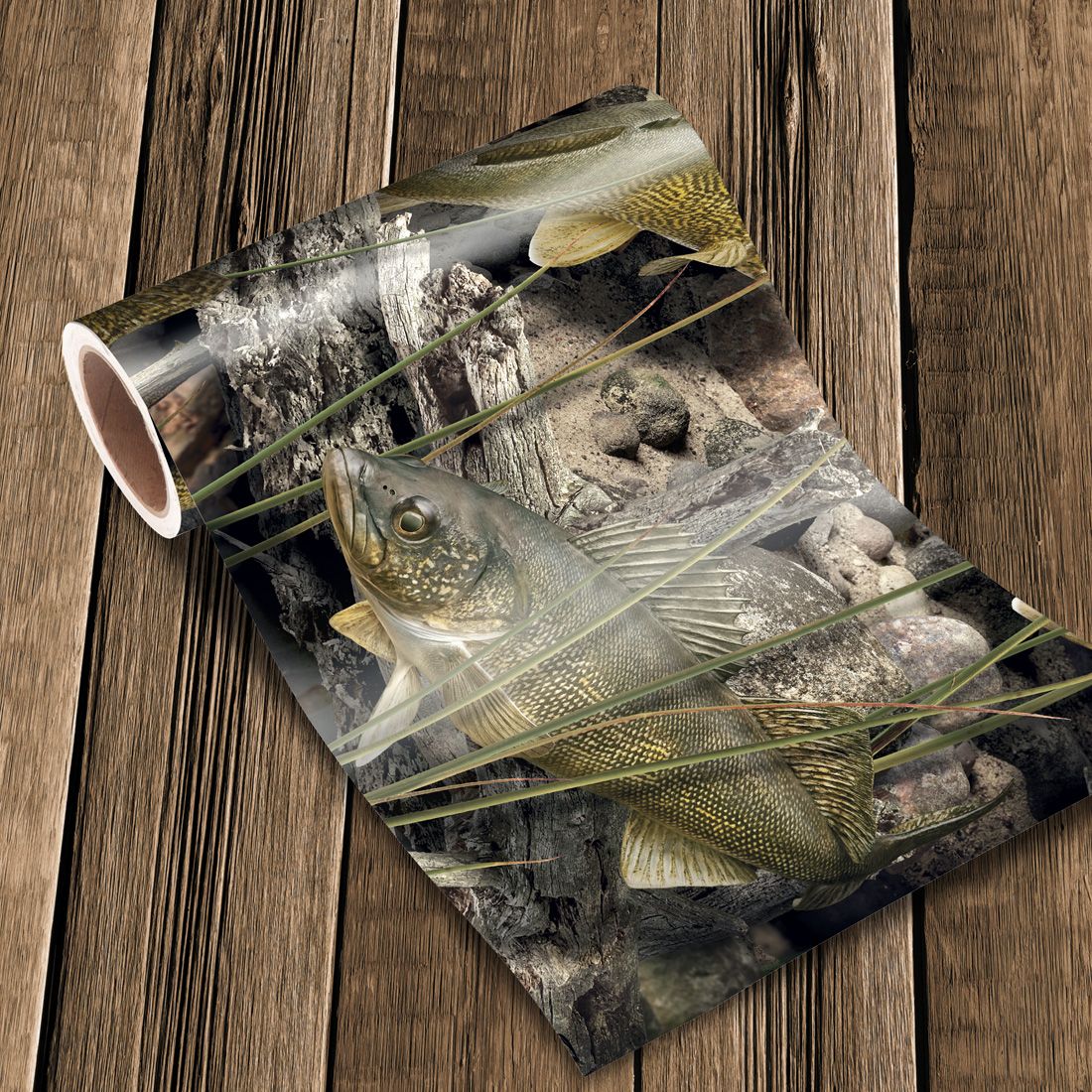 Fishouflage 12" Vinyl (per linear foot) - Image 3